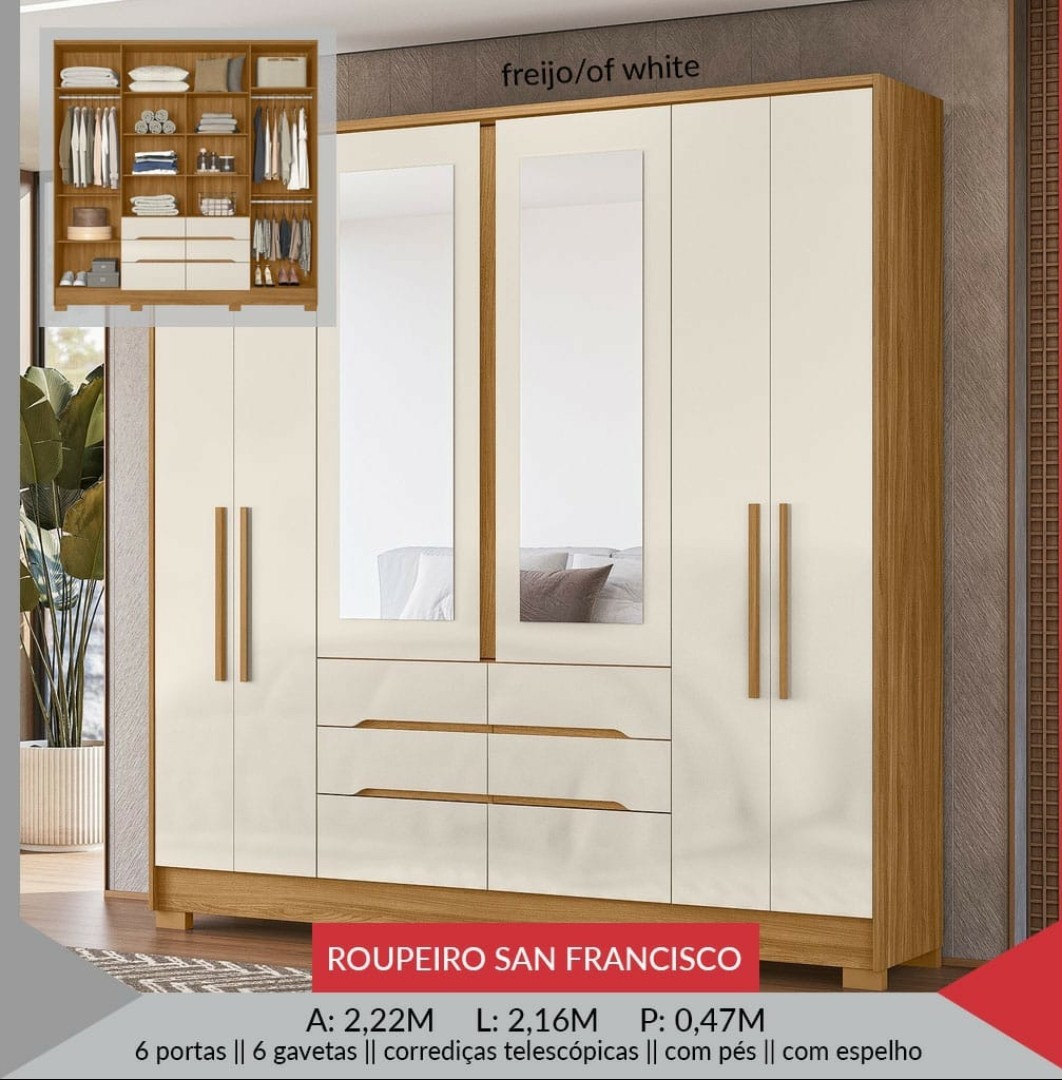 Roupeiro San Francisco 