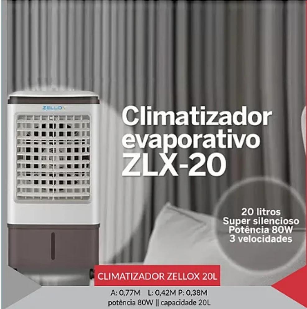 Climatizador ZelloX ZLX-20L