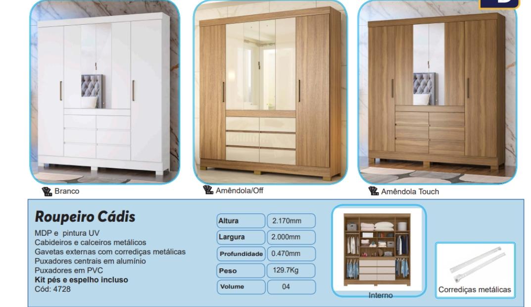 Roupeiro Cádis
